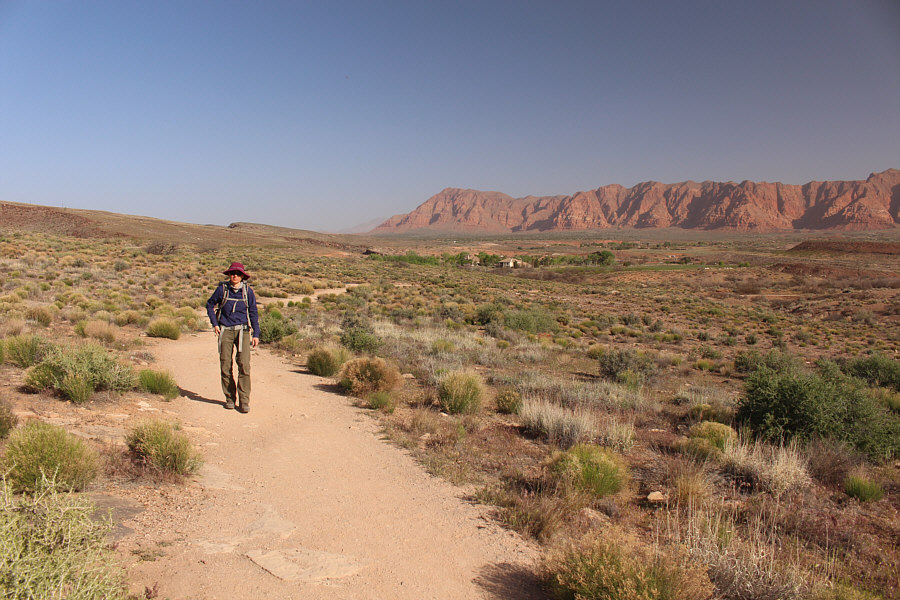 The trail was definitely built for bikers!