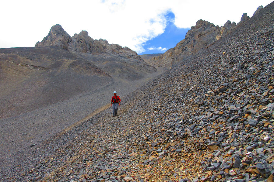 I will never go back up here.