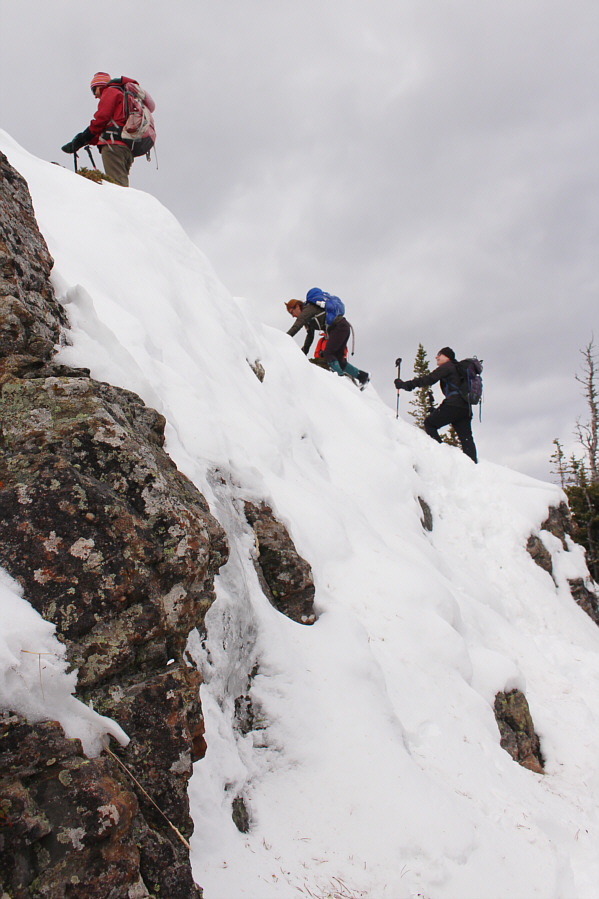 Our crux for the day.