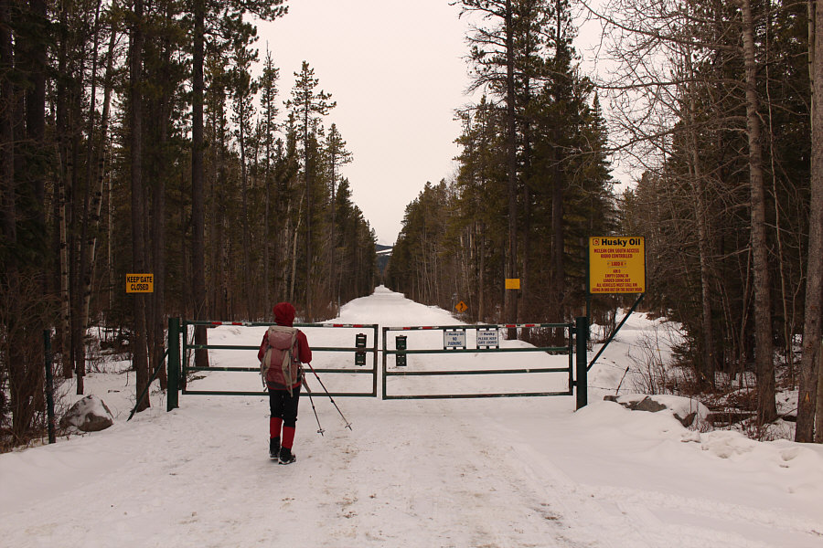 ATVs somehow are able to get around this gate.