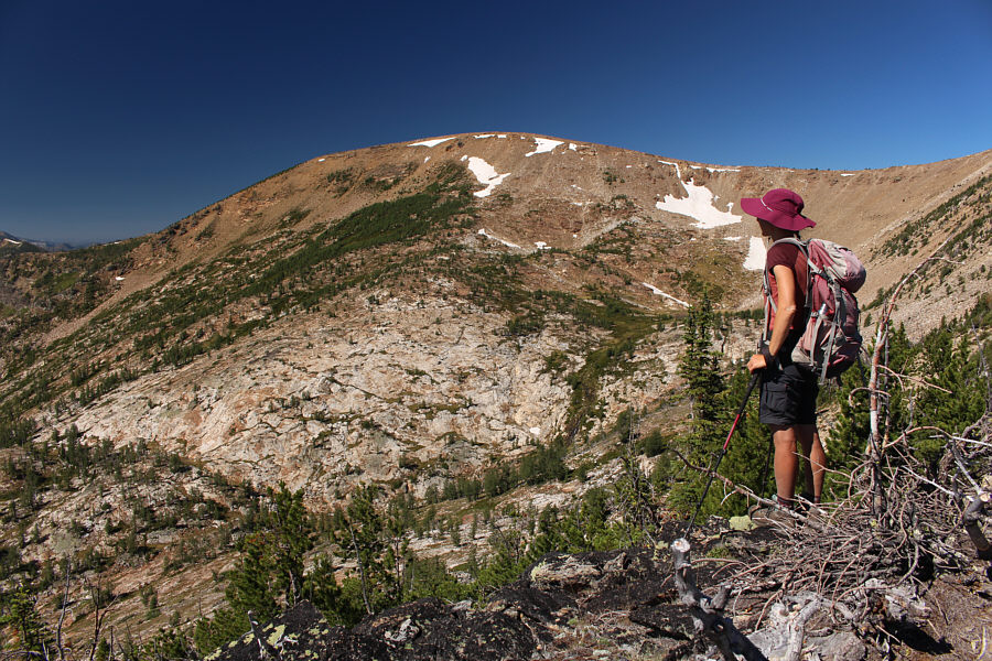 There she is...like a beached whale!