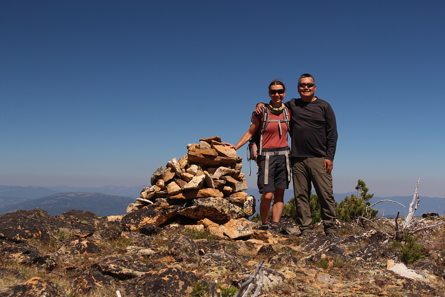 Second summit of the day!