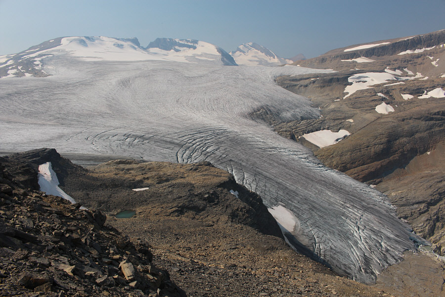 I suppose I should ski these peaks before the icefield disappears!