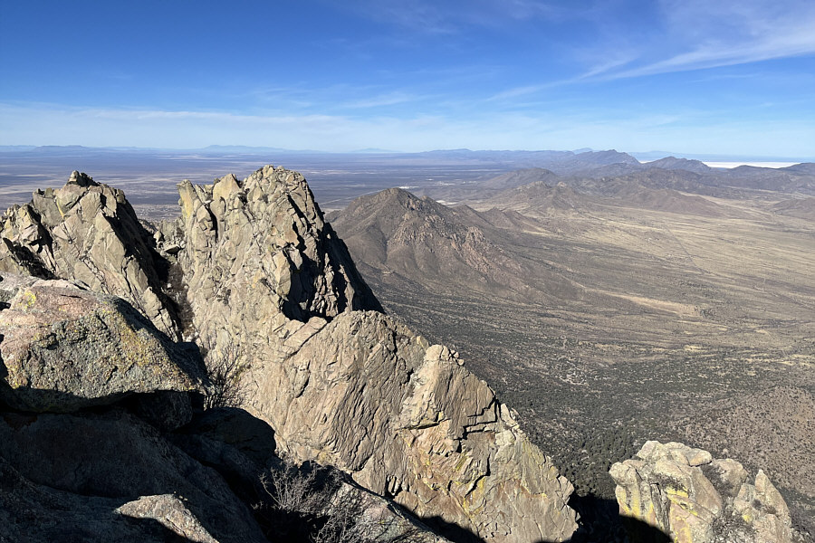 I didn't even really notice the White Sands when I took this photo!