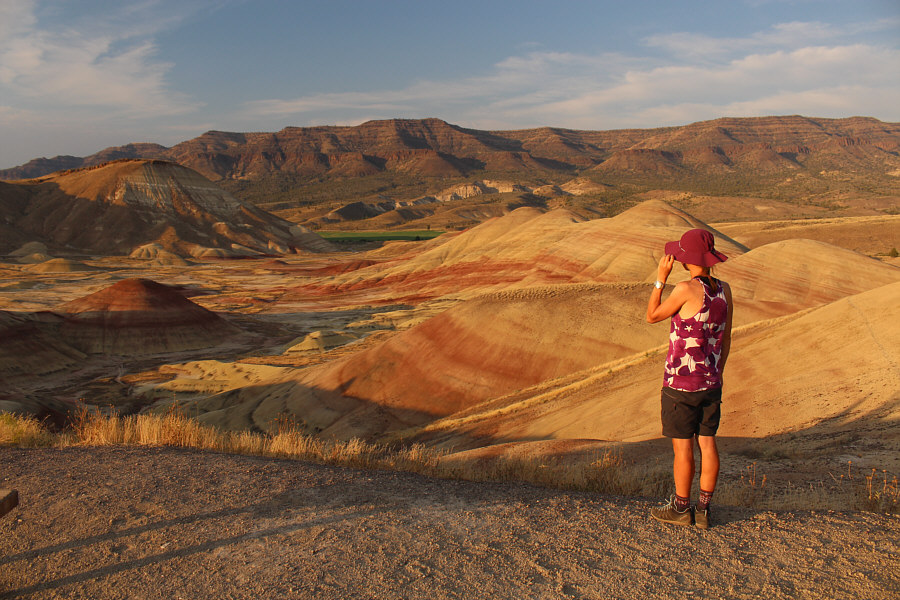 The green field certainly looks out of place!