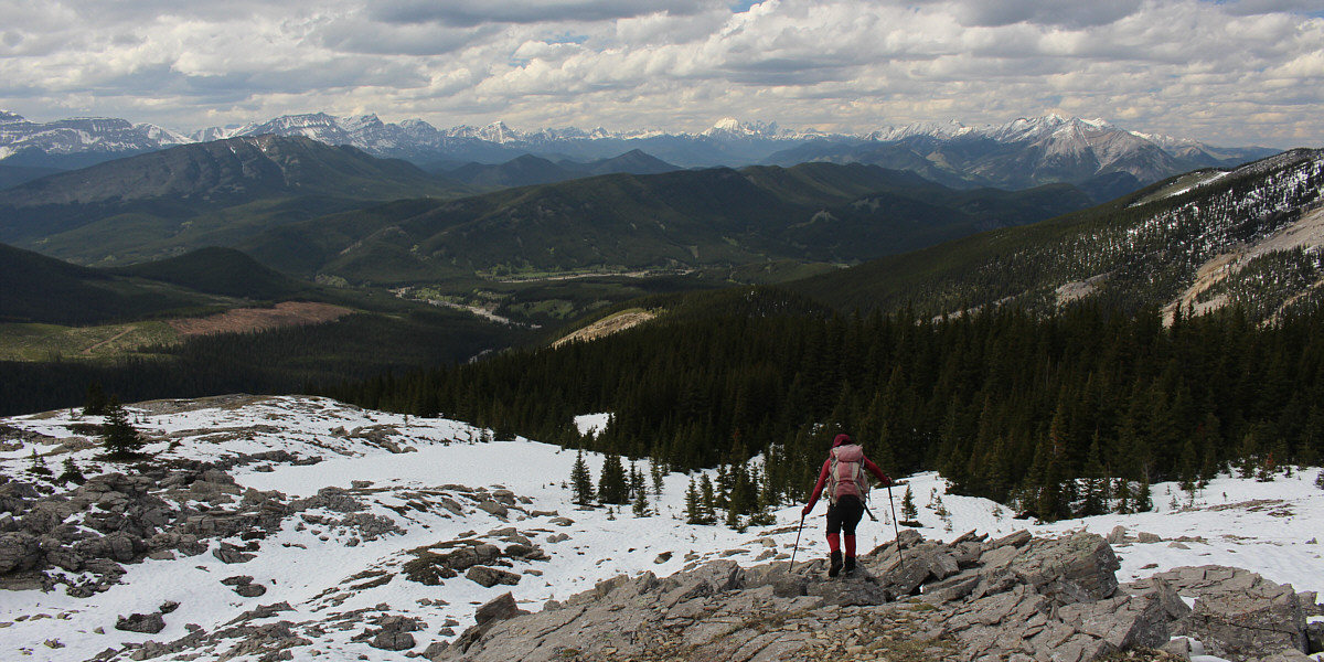 The views were admittedly great while they lasted!