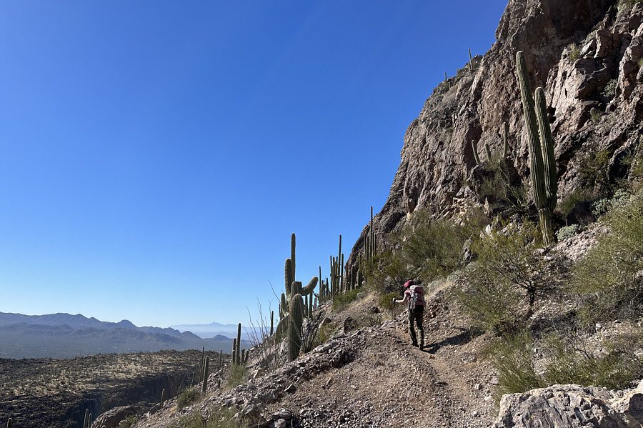 Resist the temptation to turn upward early!