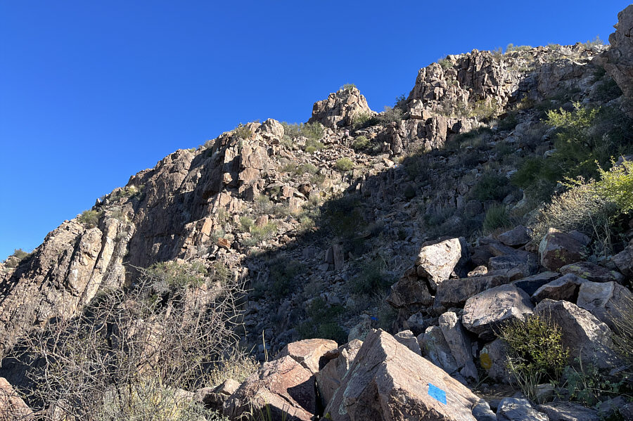 Some easy scrambling here.