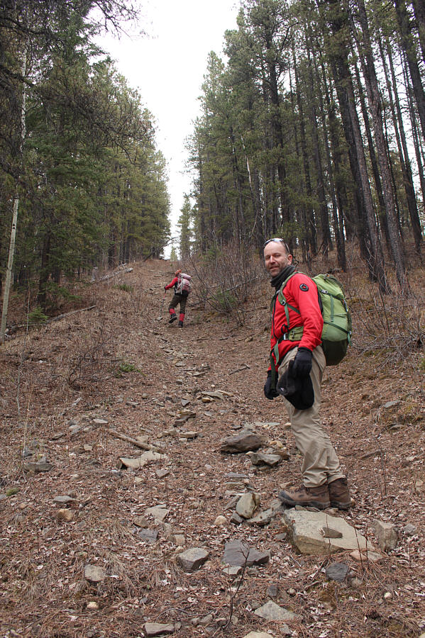 At least we're not bushwhacking!