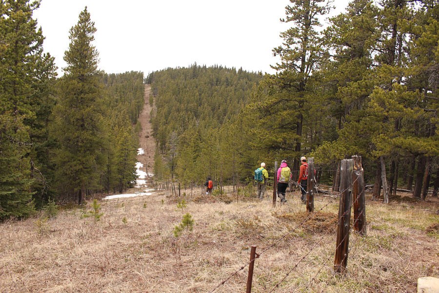 Not necessary for claiming the high point of Sam Ridge but not much extra effort either!