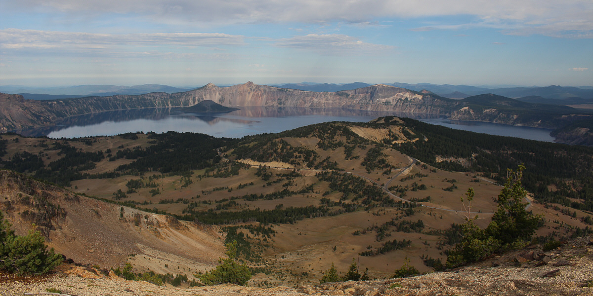 Okay, but not the best view of the lake in the park.