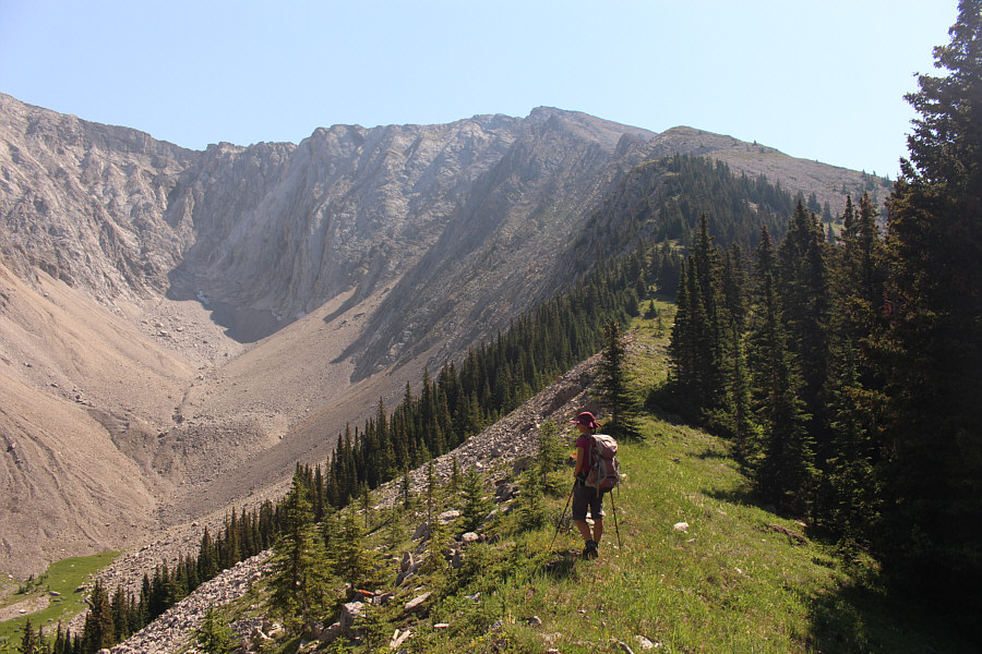 Climbing up this part seemed to take longer than it should have...
