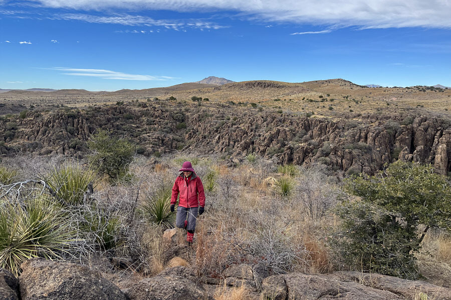 A machete would help!