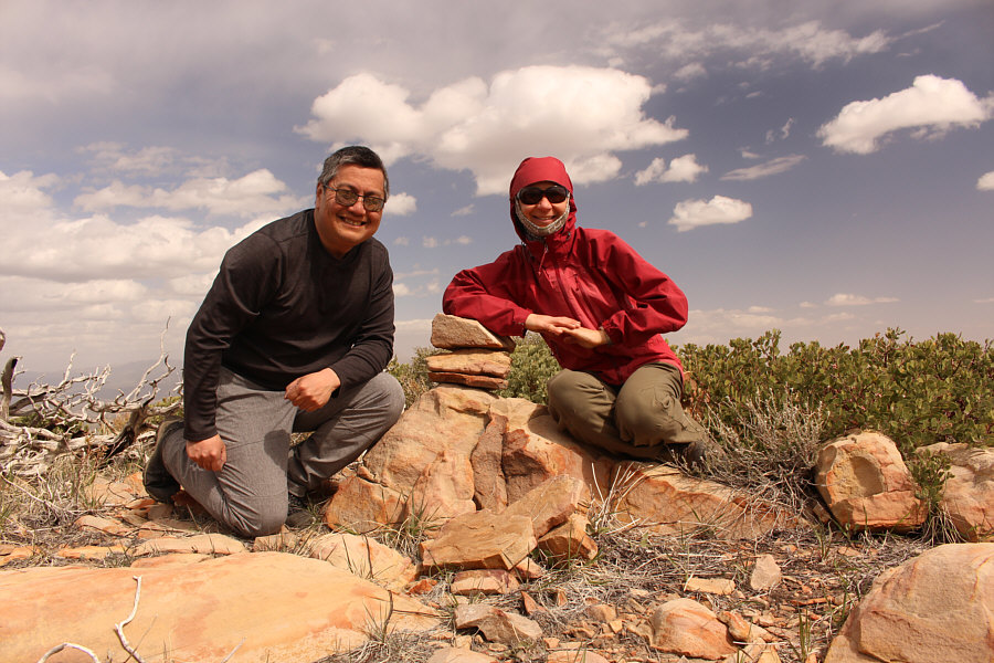 Second summit of the day!