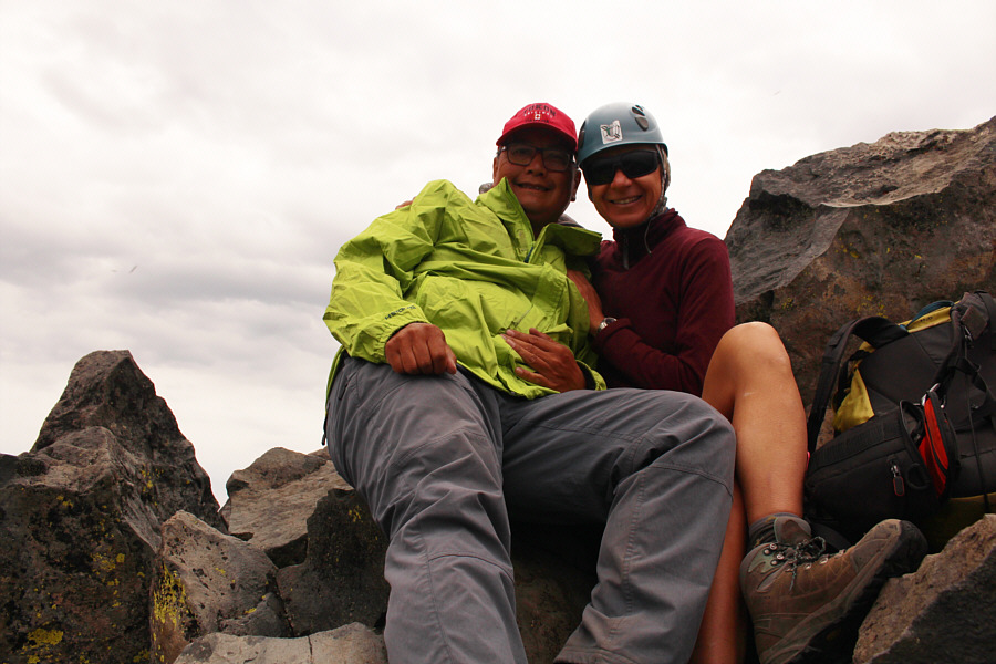 It was hard to set up my camera for a good group shot.