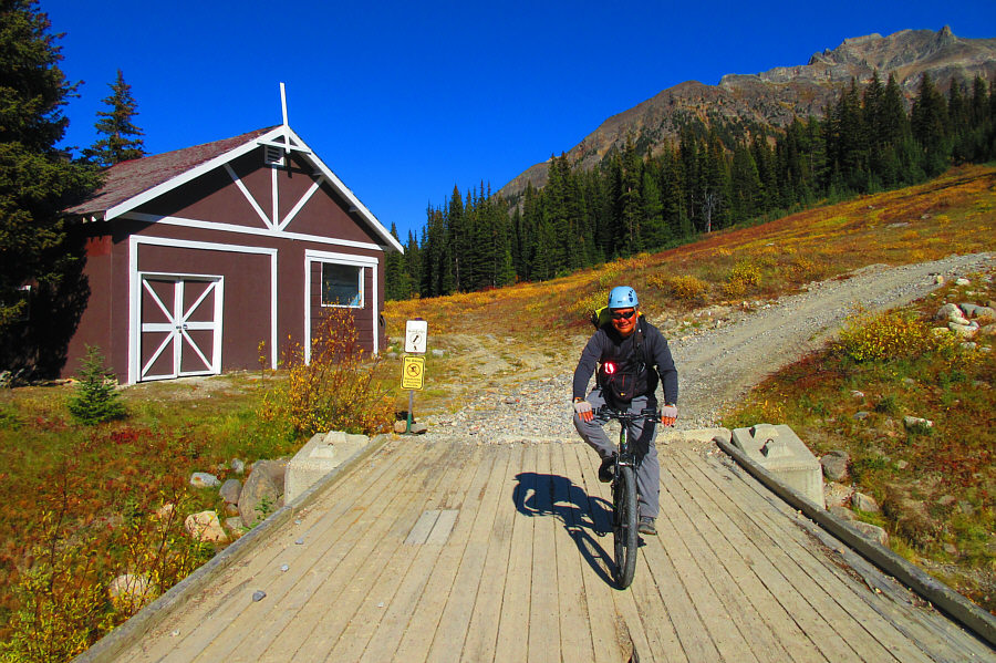 Don't even need the electrical assist for the ride down!