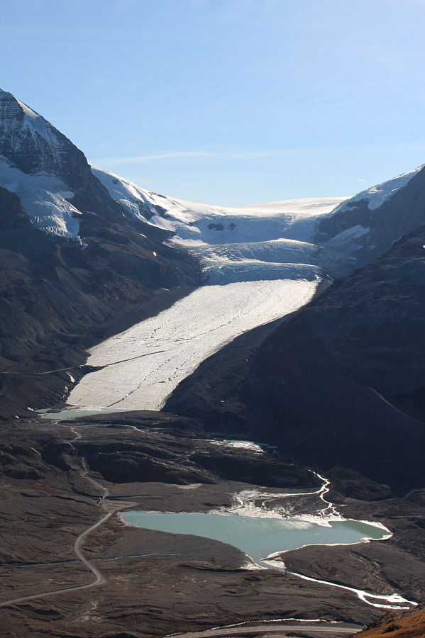 I remember walking onto the toe of the glacier in the late 1970s...