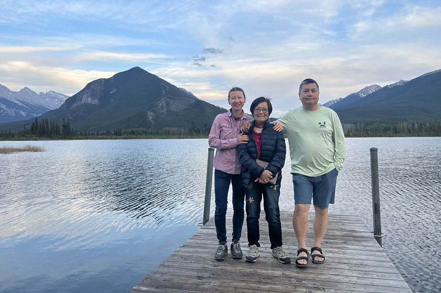 Zosia and I were just here last week!