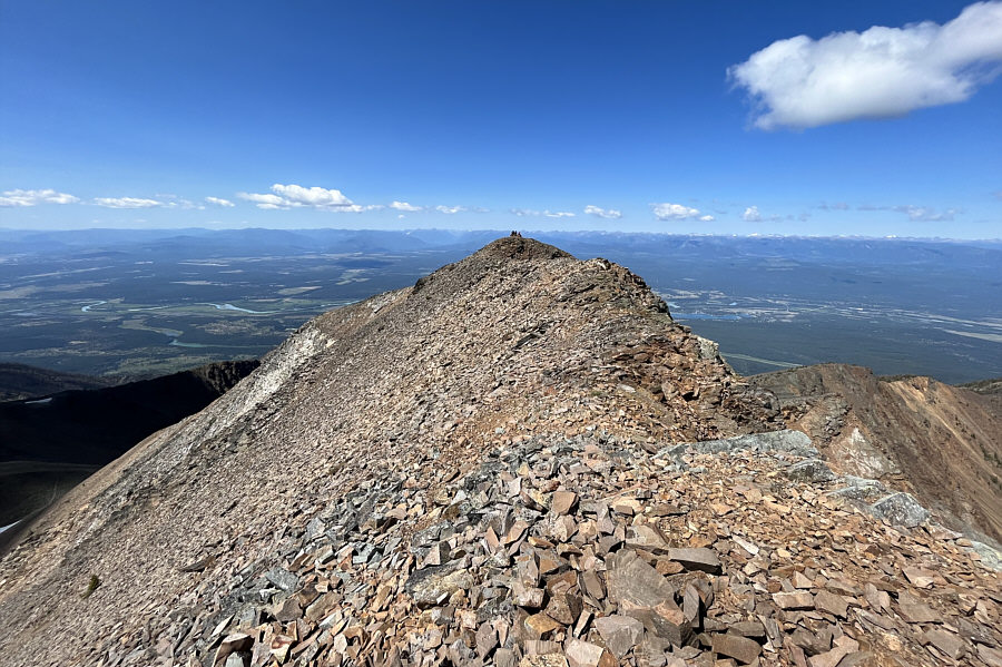 Just making sure that the east end wasn't higher (it isn't)!