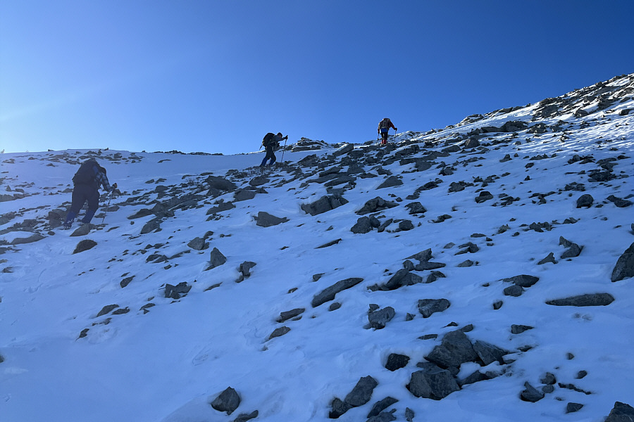 Zosia's route-finding was excellent here!