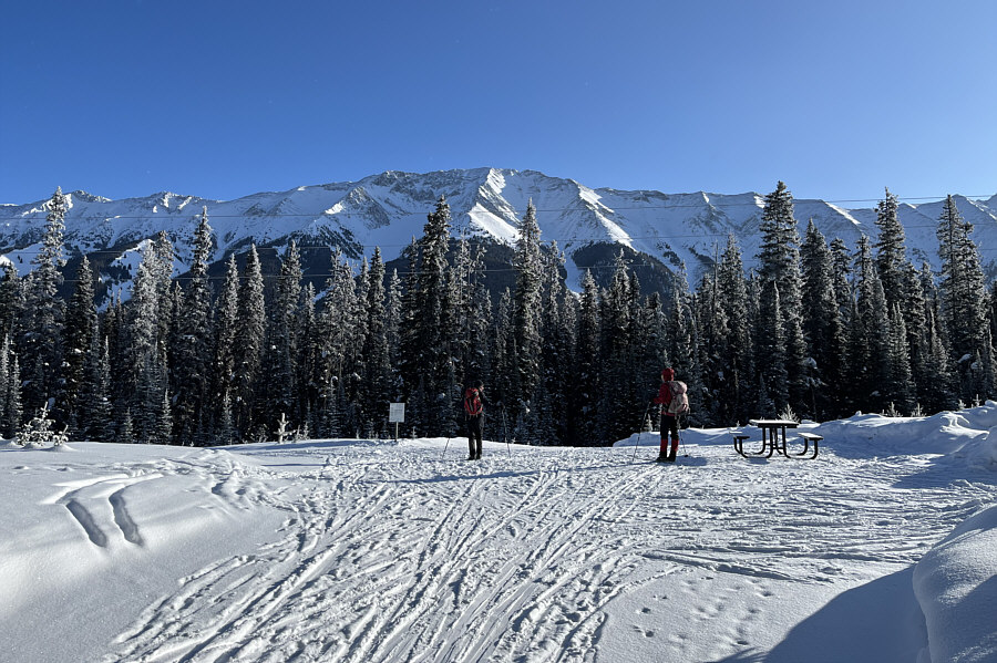 Took us 1.5 hours to get here from the trailhead.