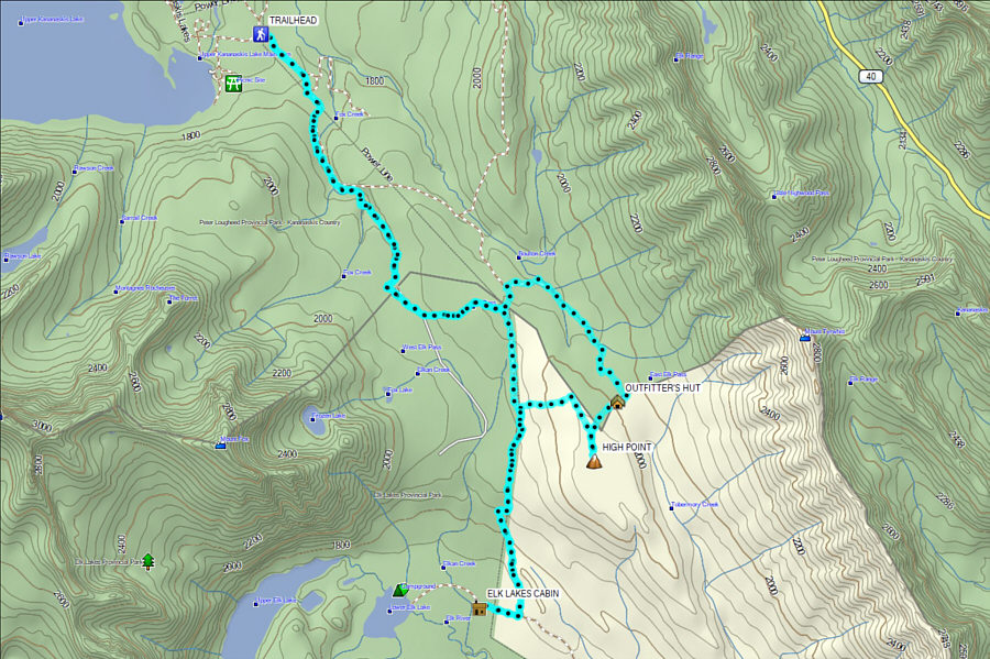 A very full and satisfying day of ski touring.