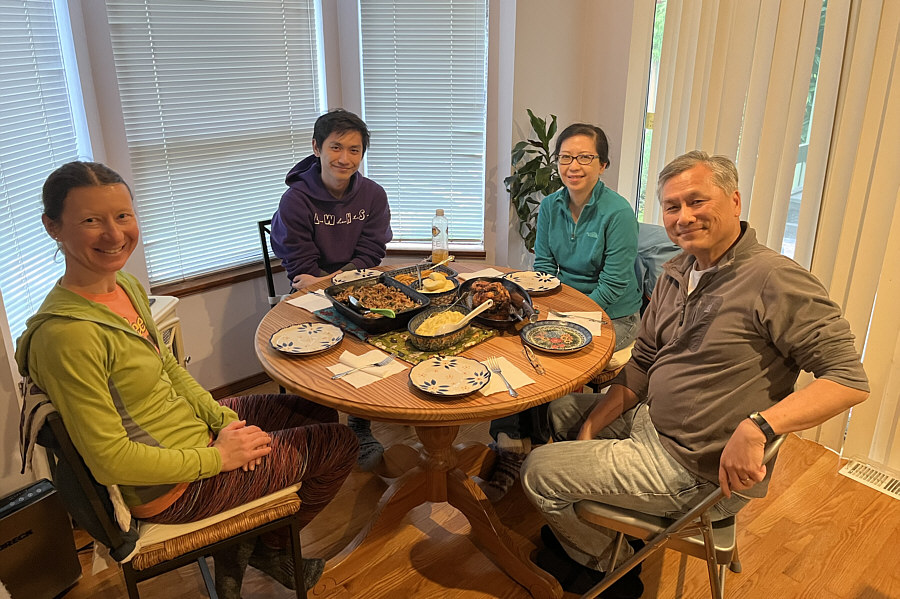 Thank you to William and Lynette for a great dinner!