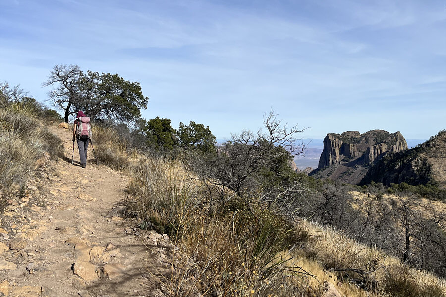 Casa Grande Peak looks like a big molar!