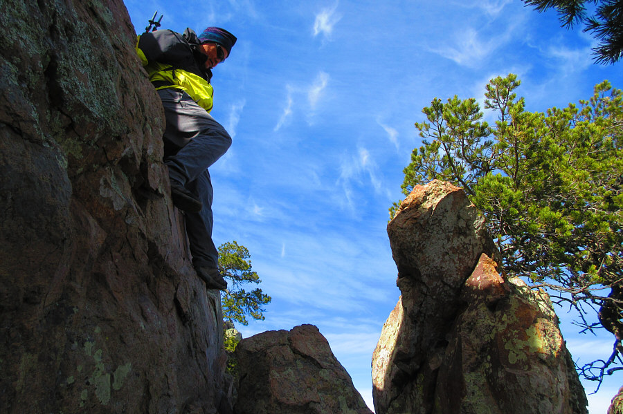 Making it look more dramatic than it really is!