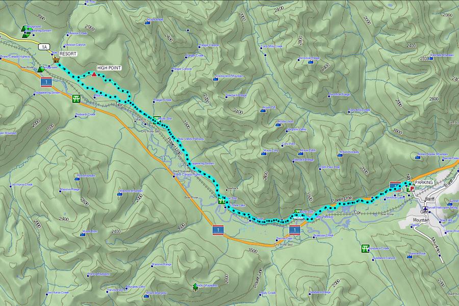 A deservedly popular bike ride.