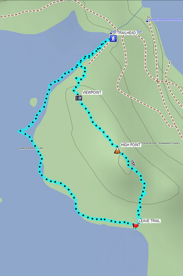 Great bang for your buck despite how short this hike is.