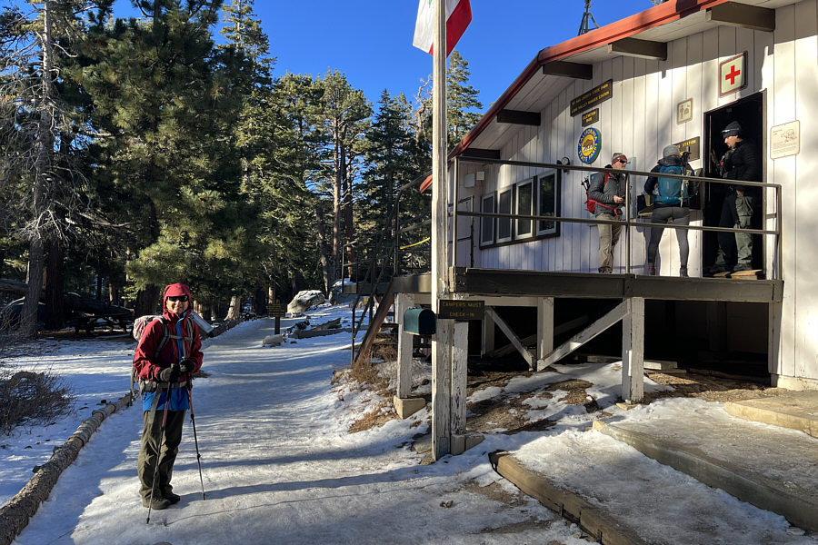 Good way for the rangers to track trail usage and account for everyone on the mountain.