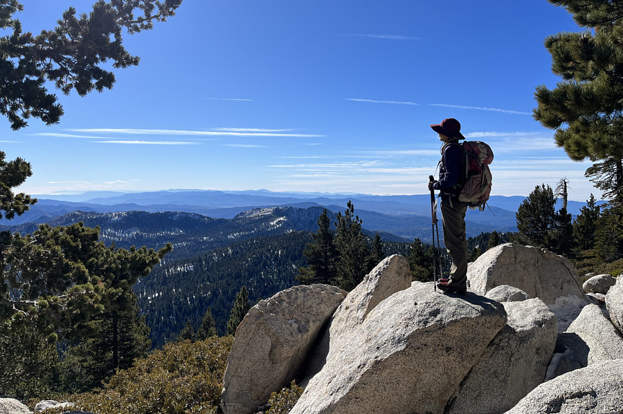 First good views since leaving the upper tram station.