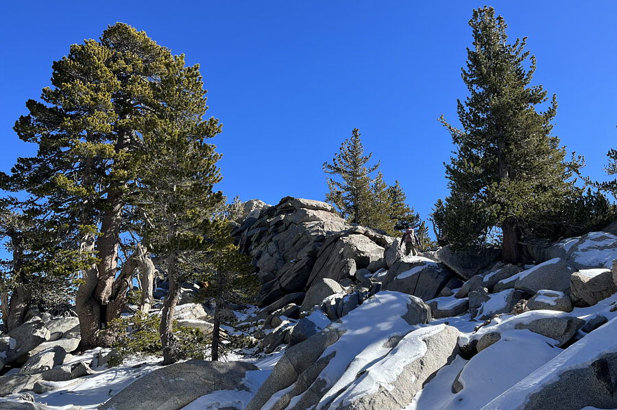 A more interesting ascent than expected!