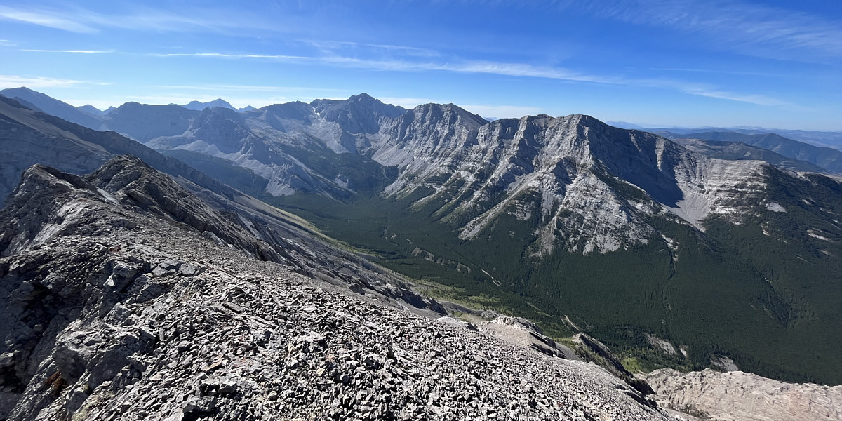 Seems like ages ago when I climbed that!