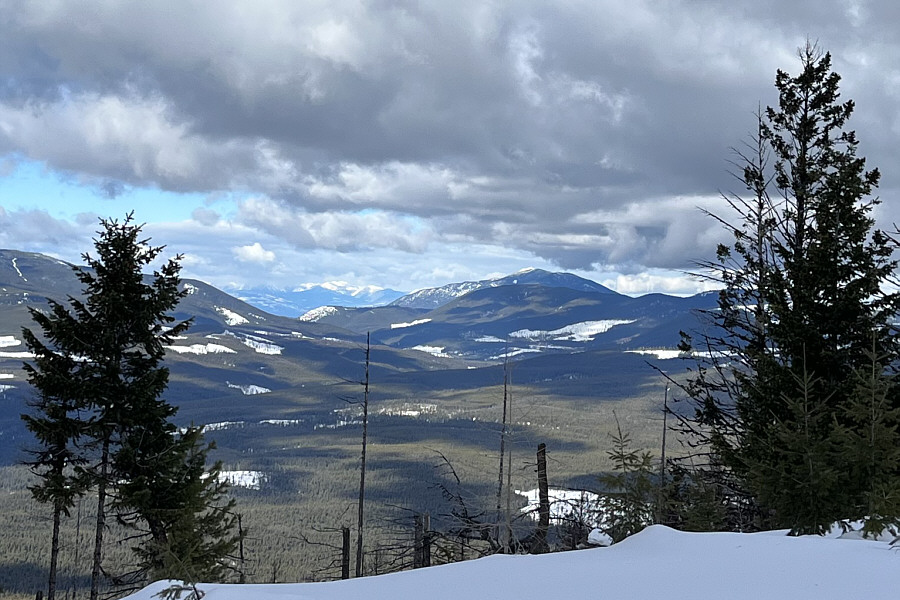 Looks like it's sunny on top of Mount Baker!