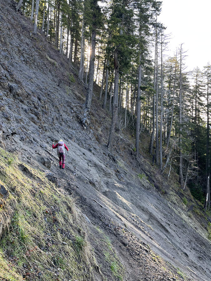 Tricky even when dry!