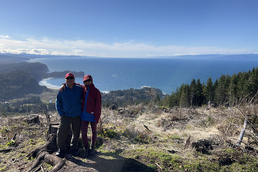 Not the summit, but a great view nonetheless!