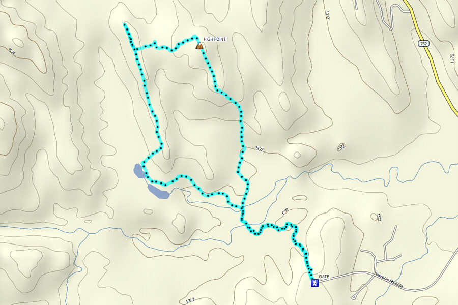 A relatively short easy walk in another seldom frequented corner of K-Country.