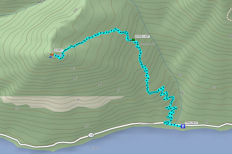 Not a lot of views, but it's a good workout nonetheless.