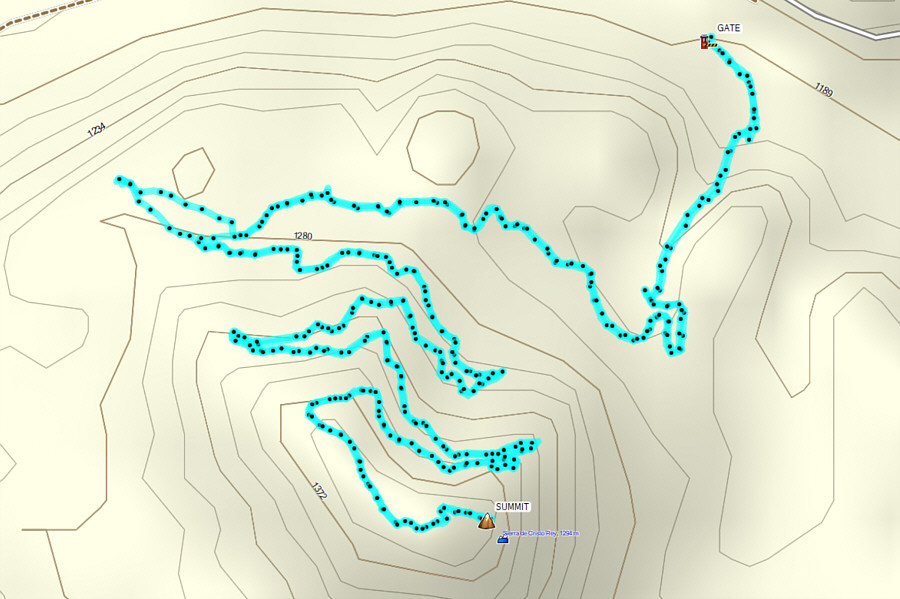 Not exactly a wilderness experience, but the climb is unique in its own way.