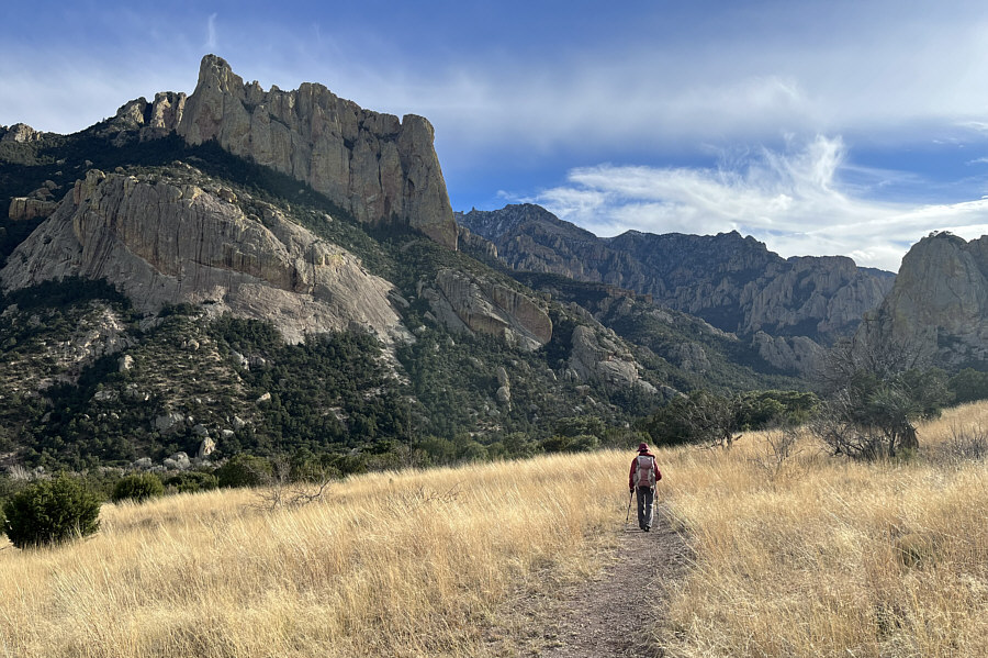 Ironically, there are better views here than from the summit of Silver Peak!