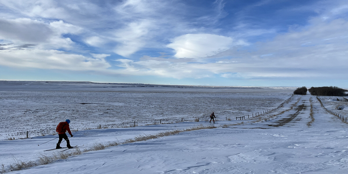 Ice skates might have worked better here!