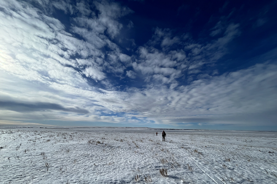 It would've been a real chore if we had to break trail through a non-supportive crust.