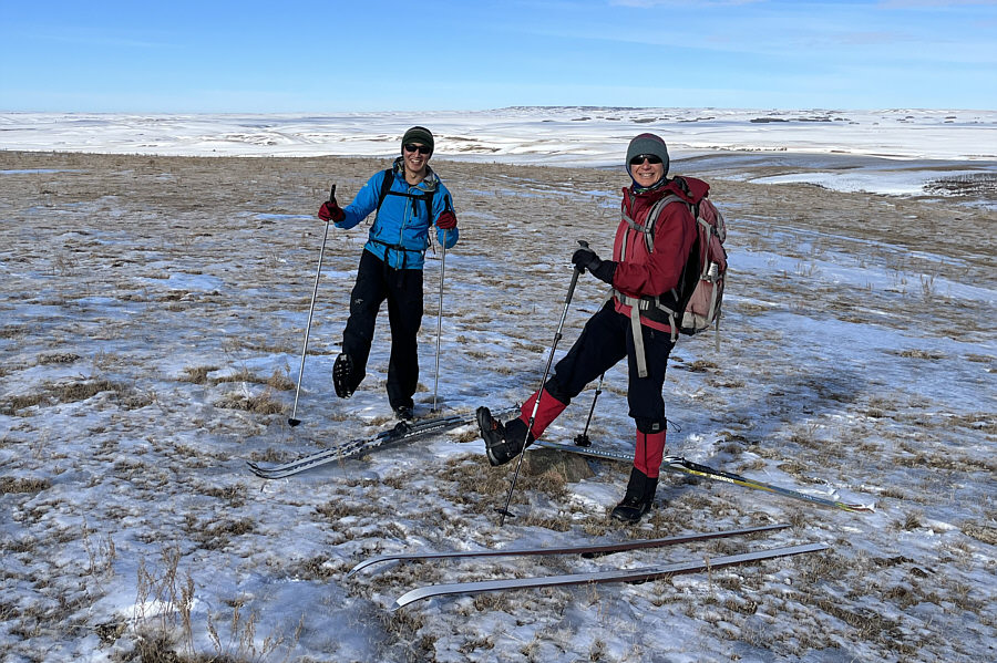 We're about 350 metres short of the high point here.