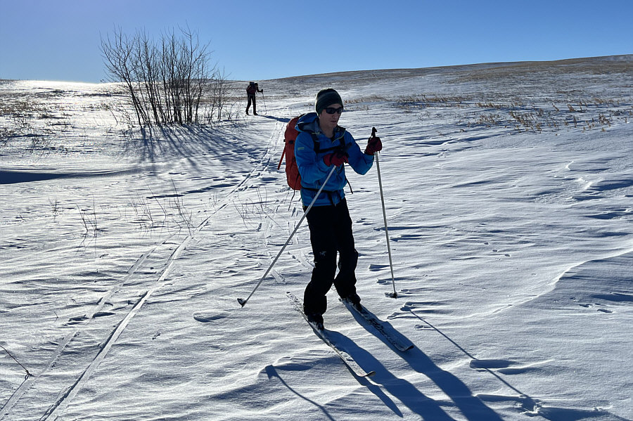 Best skiing of the day right here!