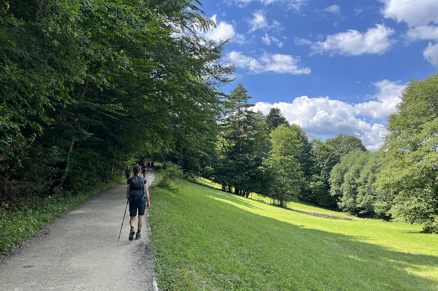 Looks more like a municipal park than a national park!