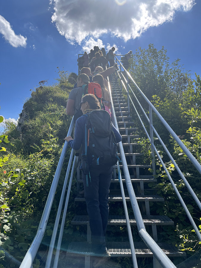 I guess this is like climbing Everest...almost!