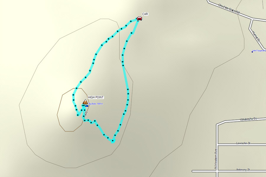 Another easy one for padding peakbaggers' numbers!