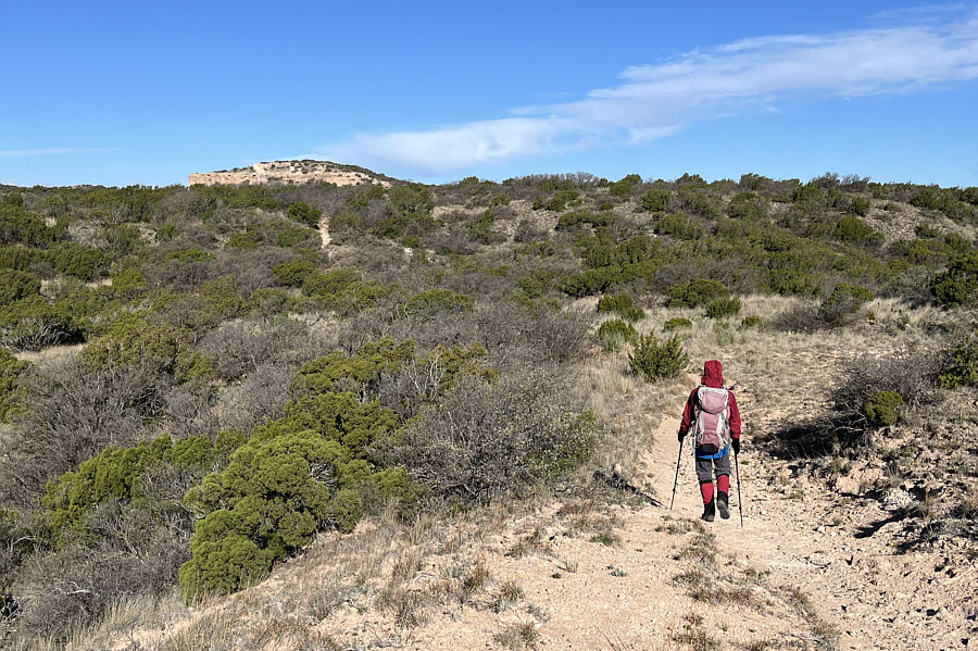 We thought it was the true high point...doh!